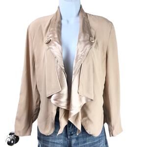 Vintage 80's Romantic Keyhole Back Jacket M Coquette